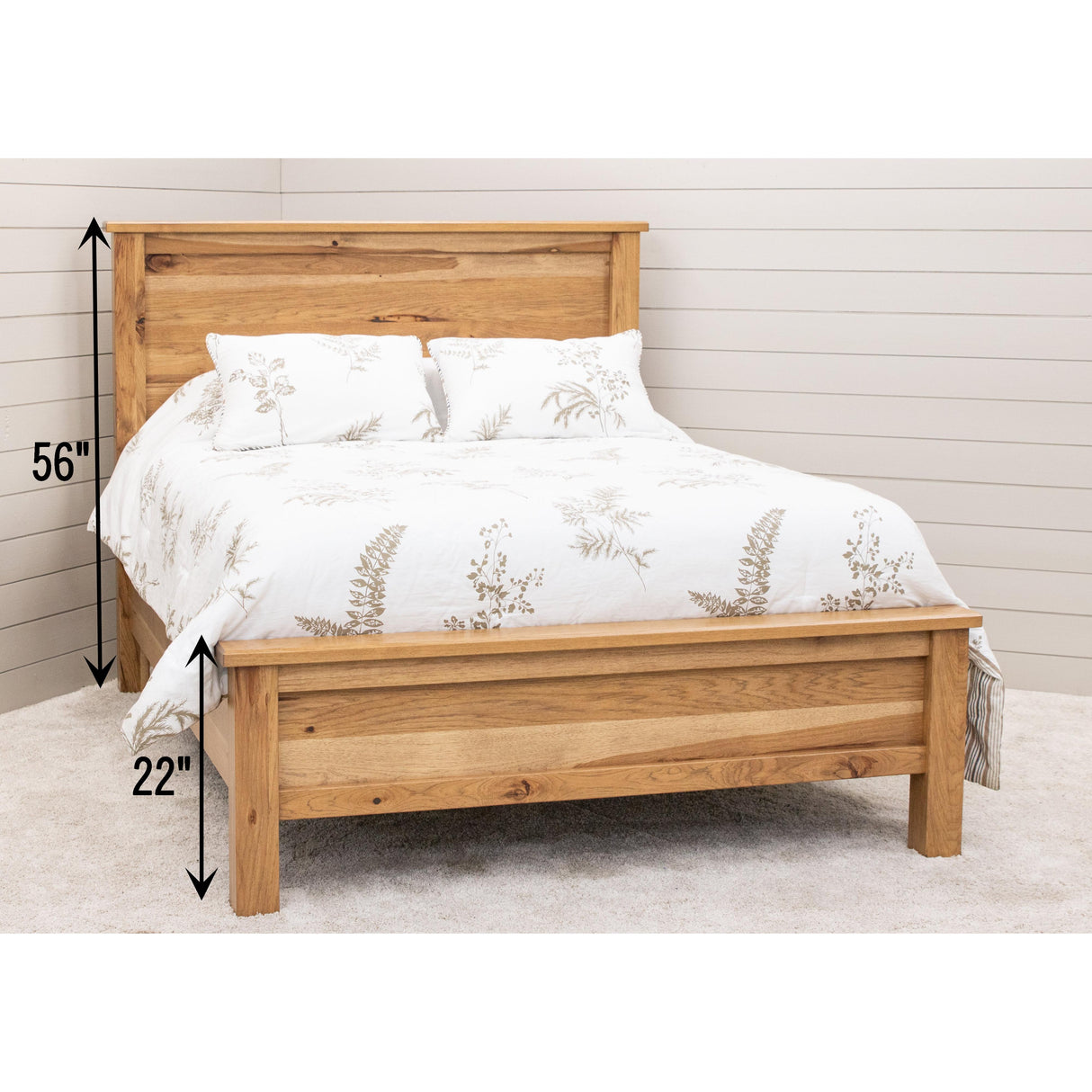 Jackson Wood Panel Bed
