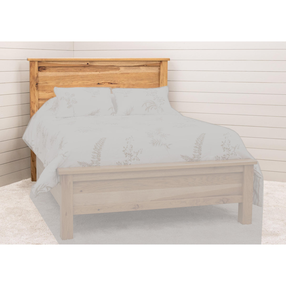 Jackson King Hickory Wood Storage Platform Bed | WB