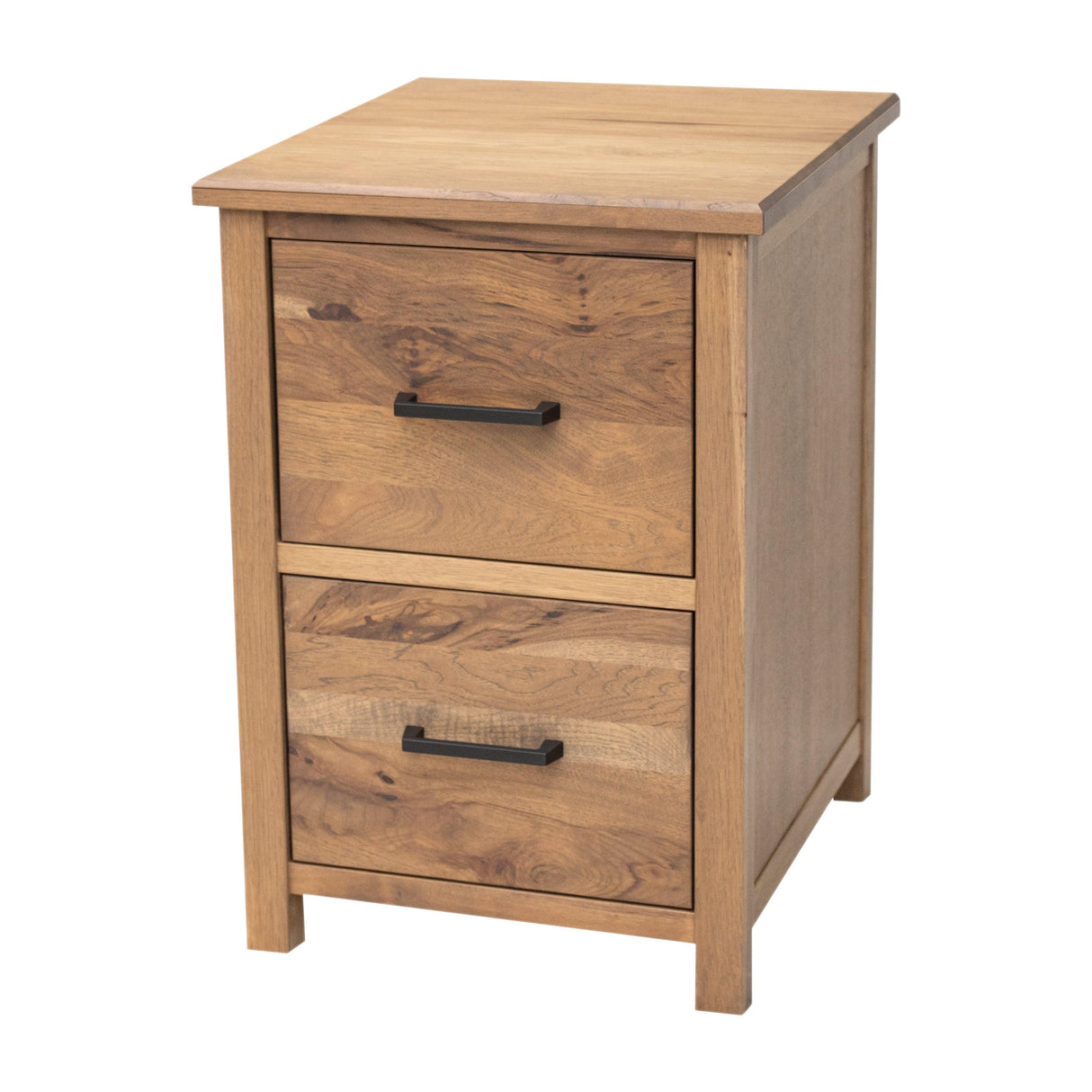 Jackson Hickory Wood 2-Drawer File Cabinet | WB