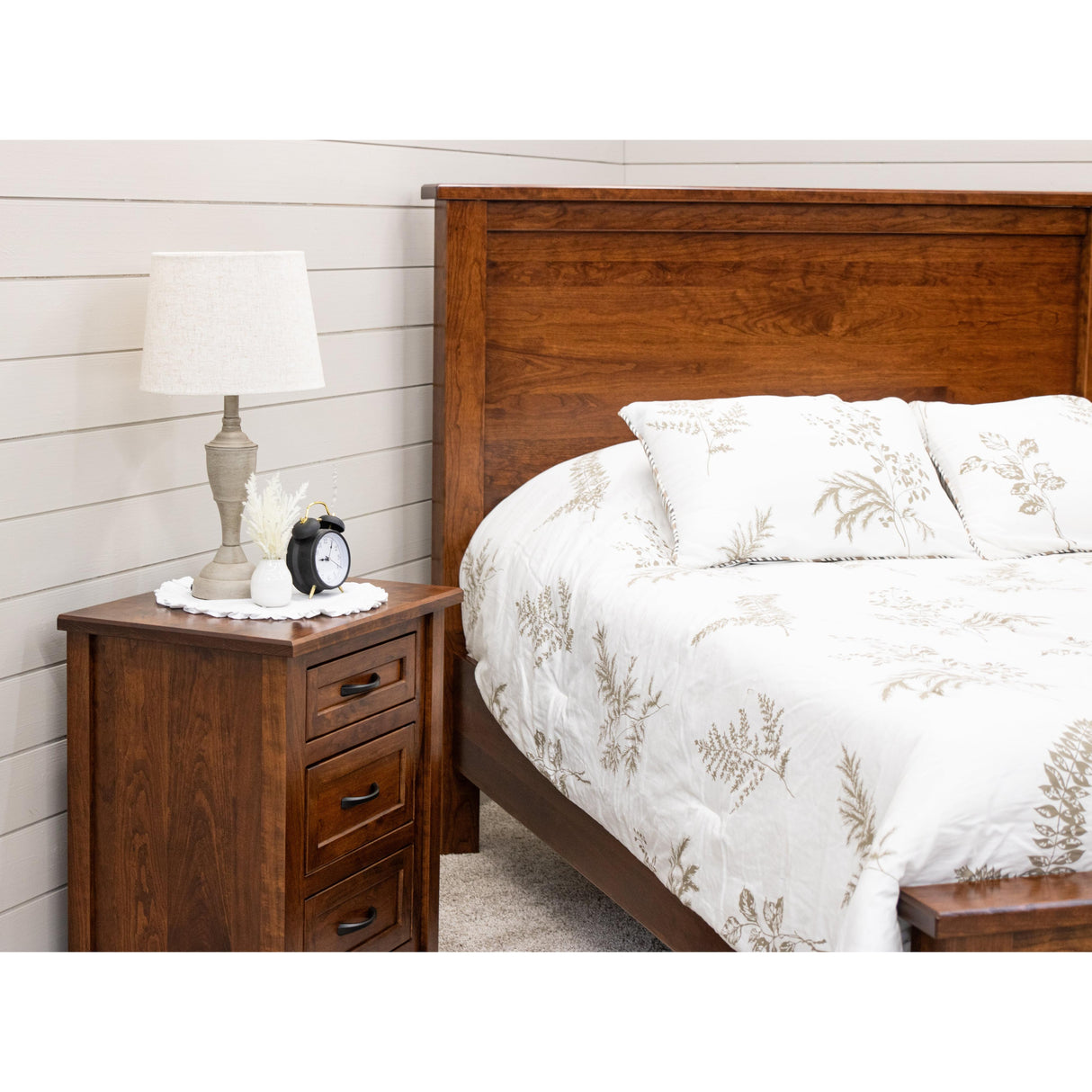 Jackson Wood Panel Bed