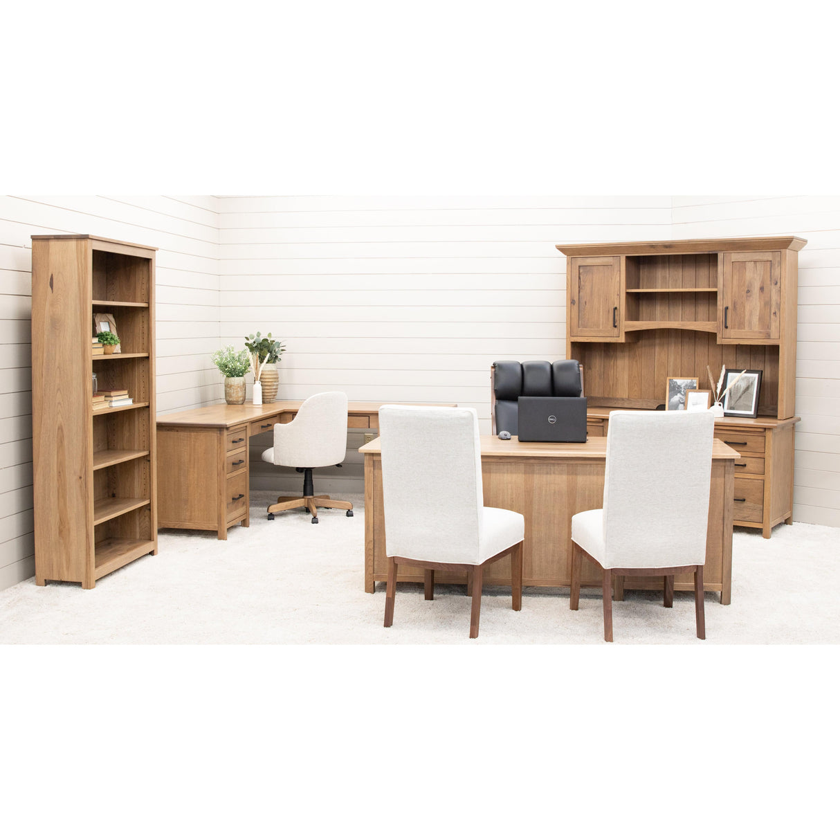 Jackson Hickory Wood 2-Drawer File Cabinet | WB