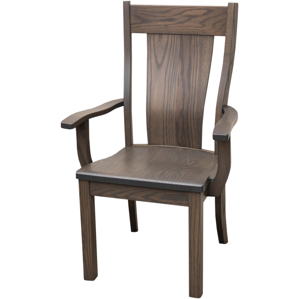Jasper Oak Wood Arm Dining Chair | AS