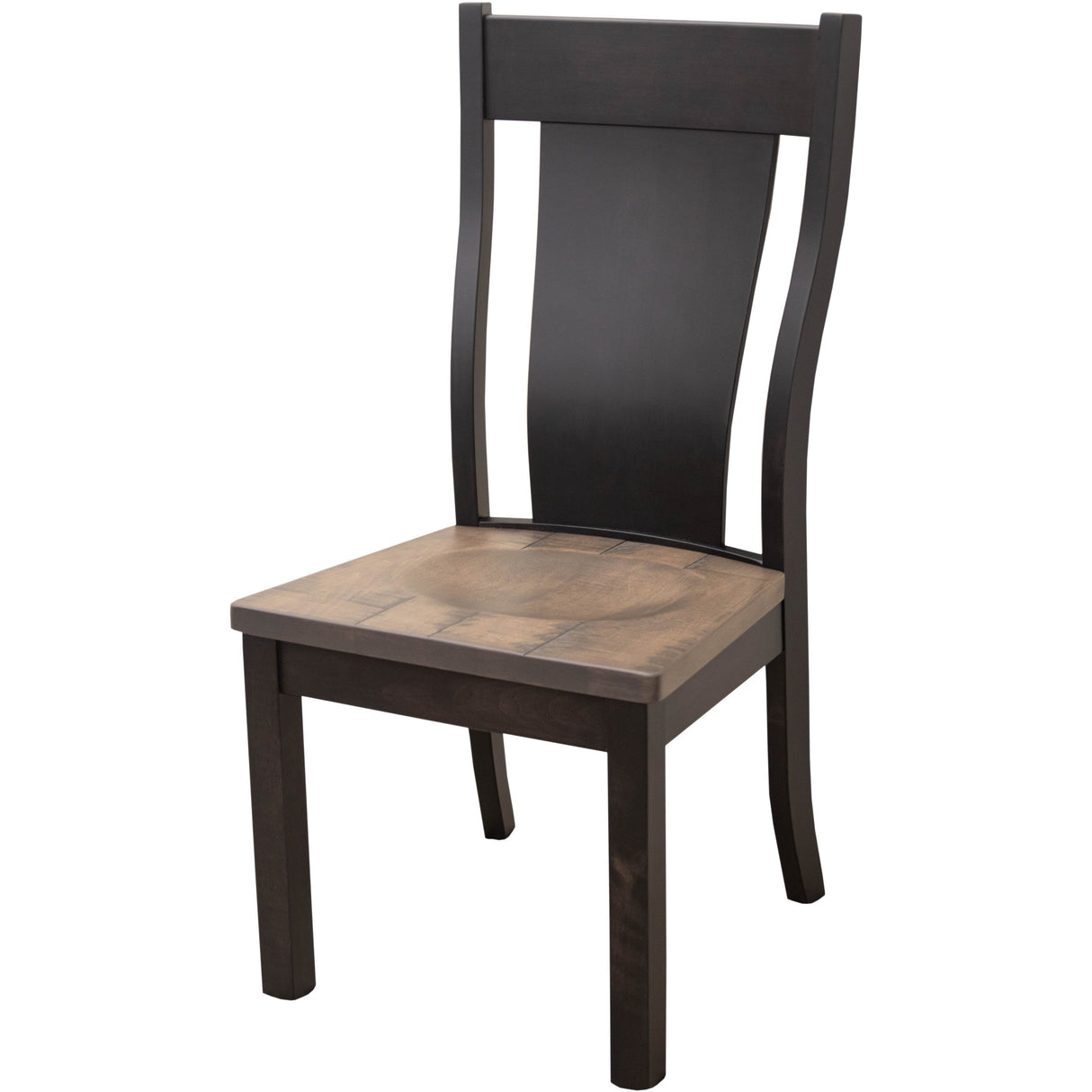Jasper Black & Wood Side Dining Chair | M-DK&SP