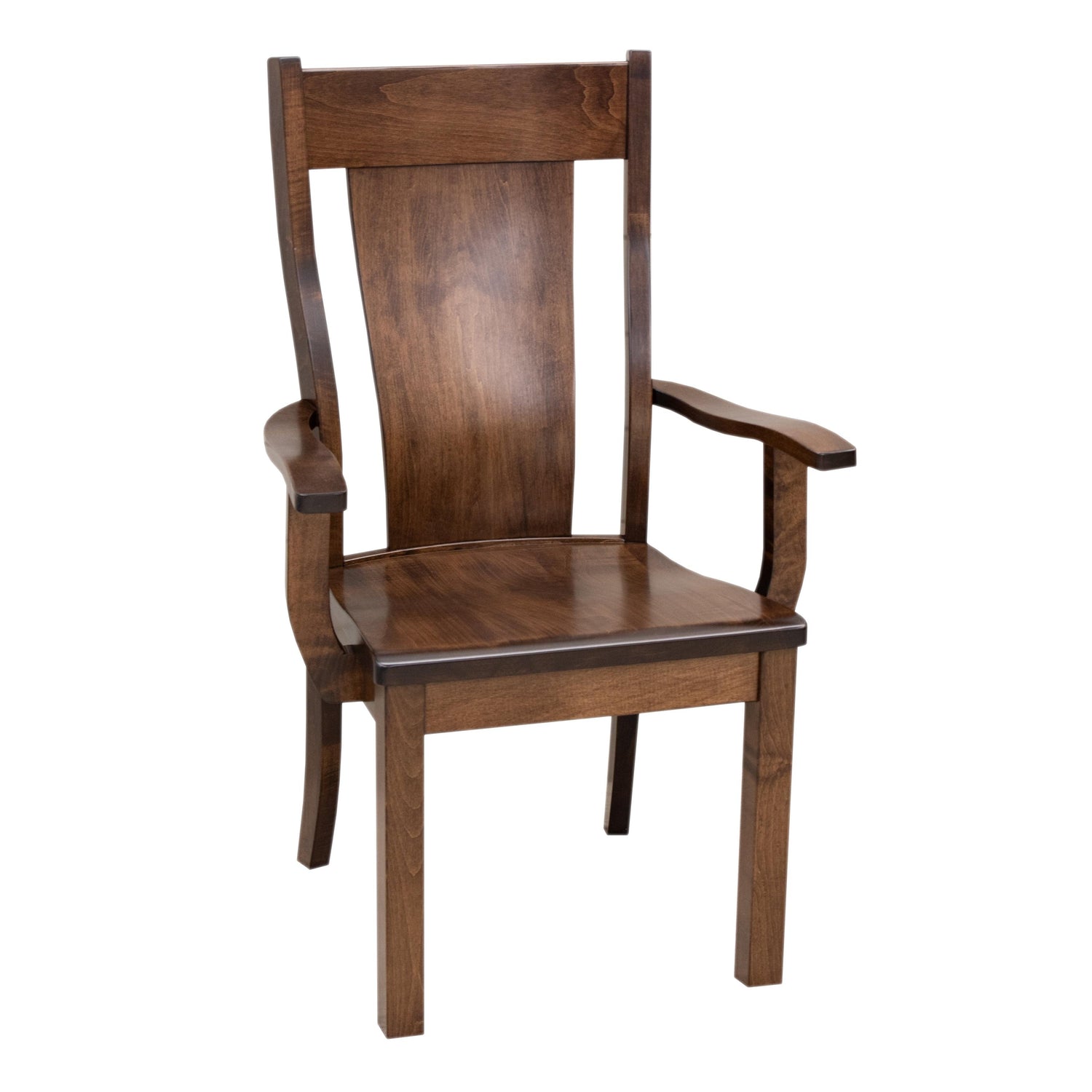 Jasper Maple Wood Arm Dining Chair | ASB