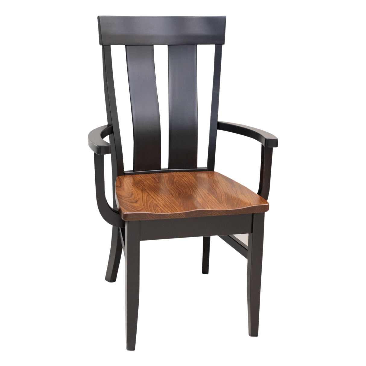 Kinglet Black & Wood Arm Dining Chair | M-EB&E-MC