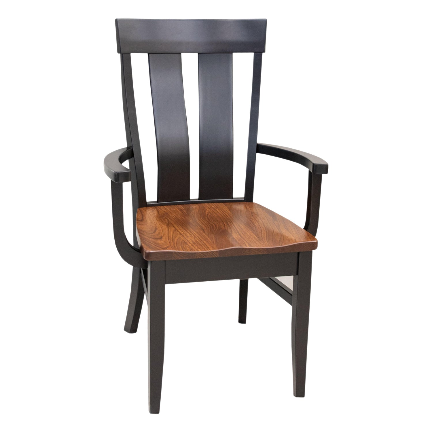 Kinglet Black & Wood Arm Dining Chair | M-EB&E-MC