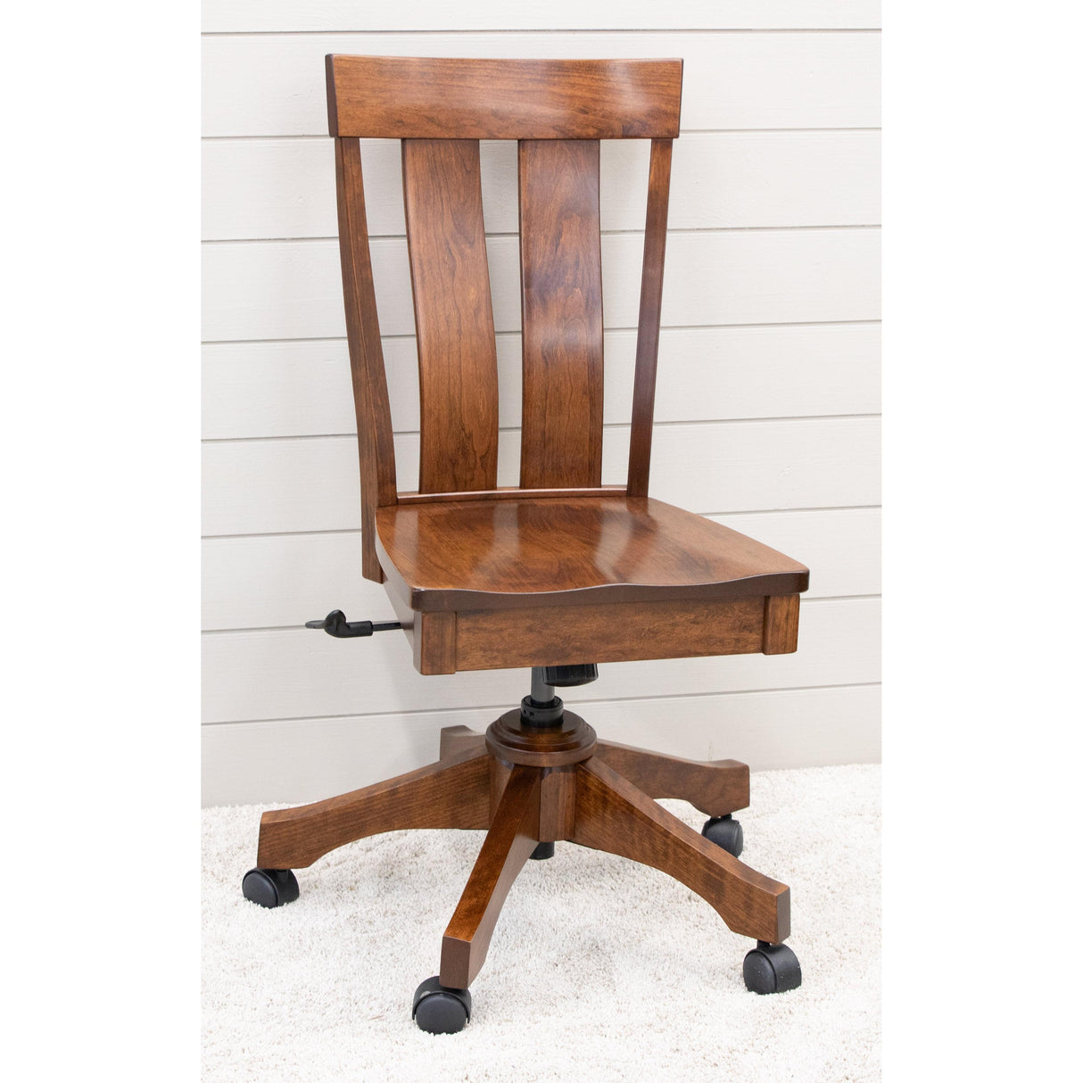 Kinglet Cherry Wood Office Chair | MC