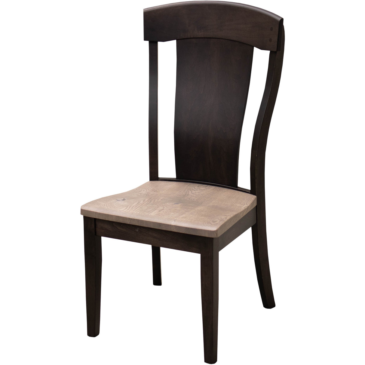 Kowan Black & Wood Side Dining Chair | M-DK&RWO-GRB