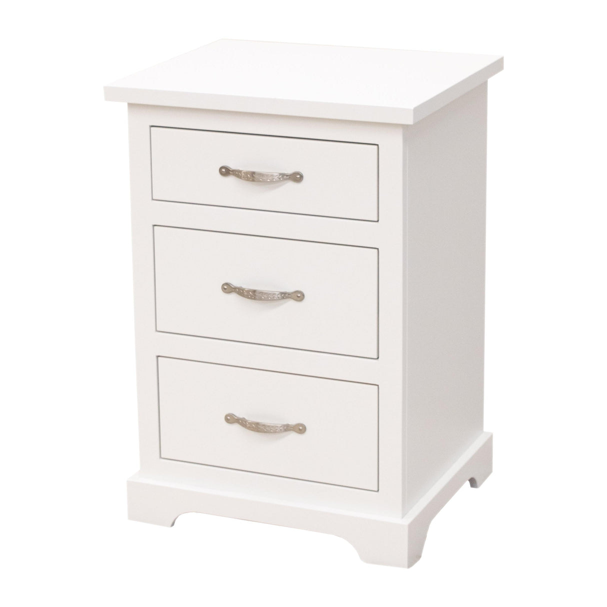 Lakeport Maple Wood 3-Drawer Nightstand | DW