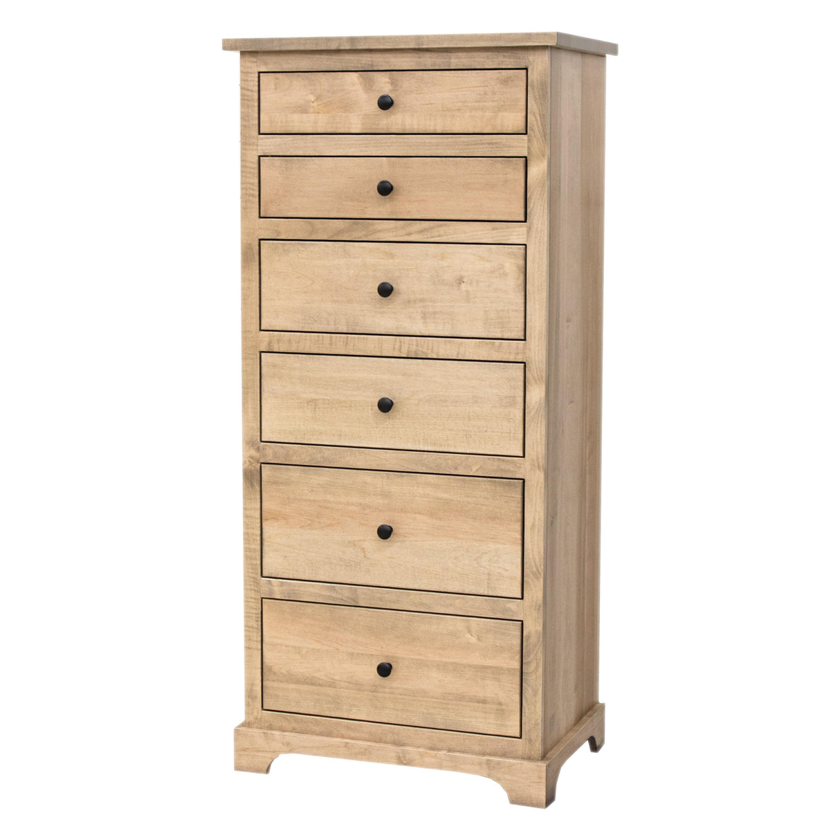Lakeport 6-Drawer Maple Wood Lingerie Dresser | DS