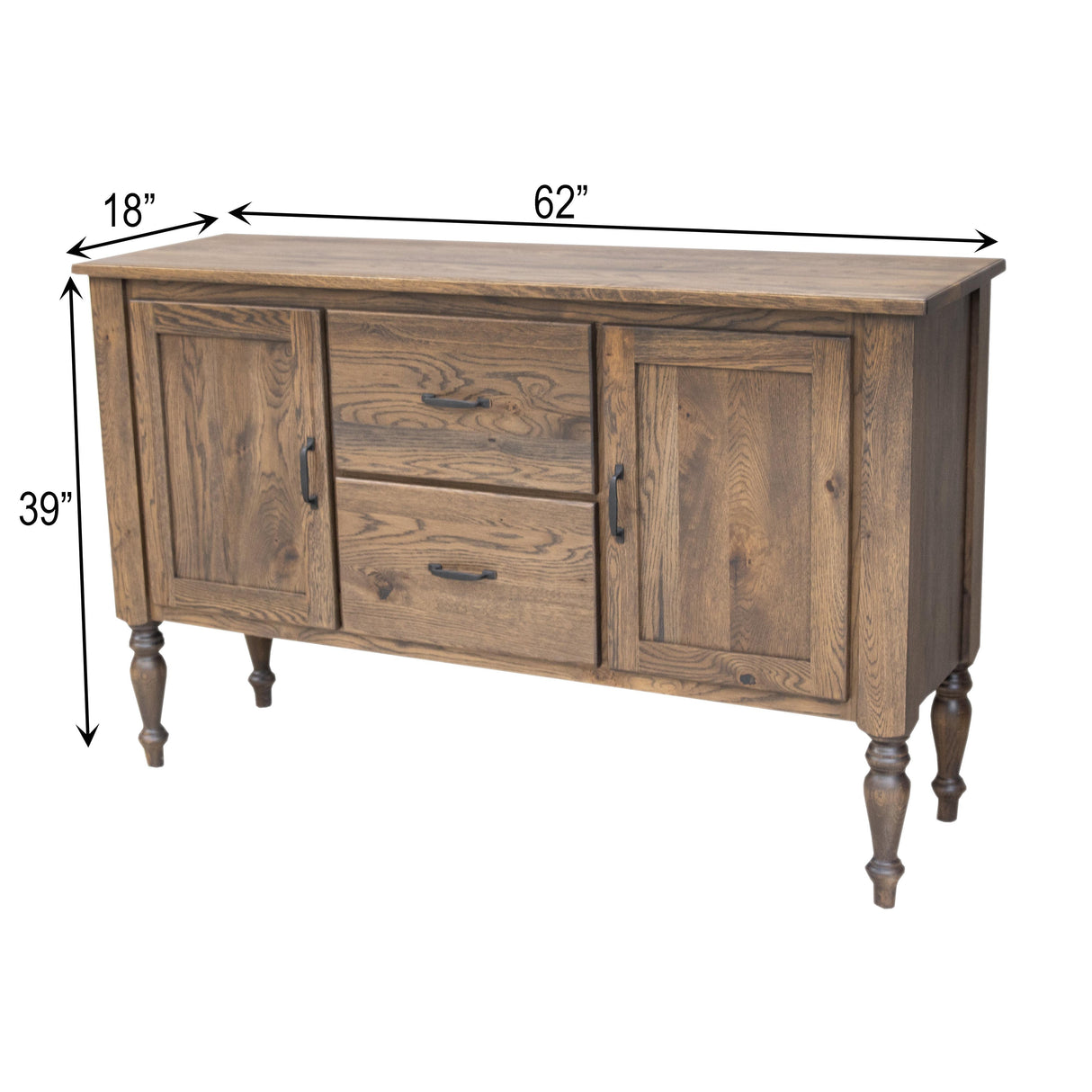 Laker White Oak Wood Buffet | SB