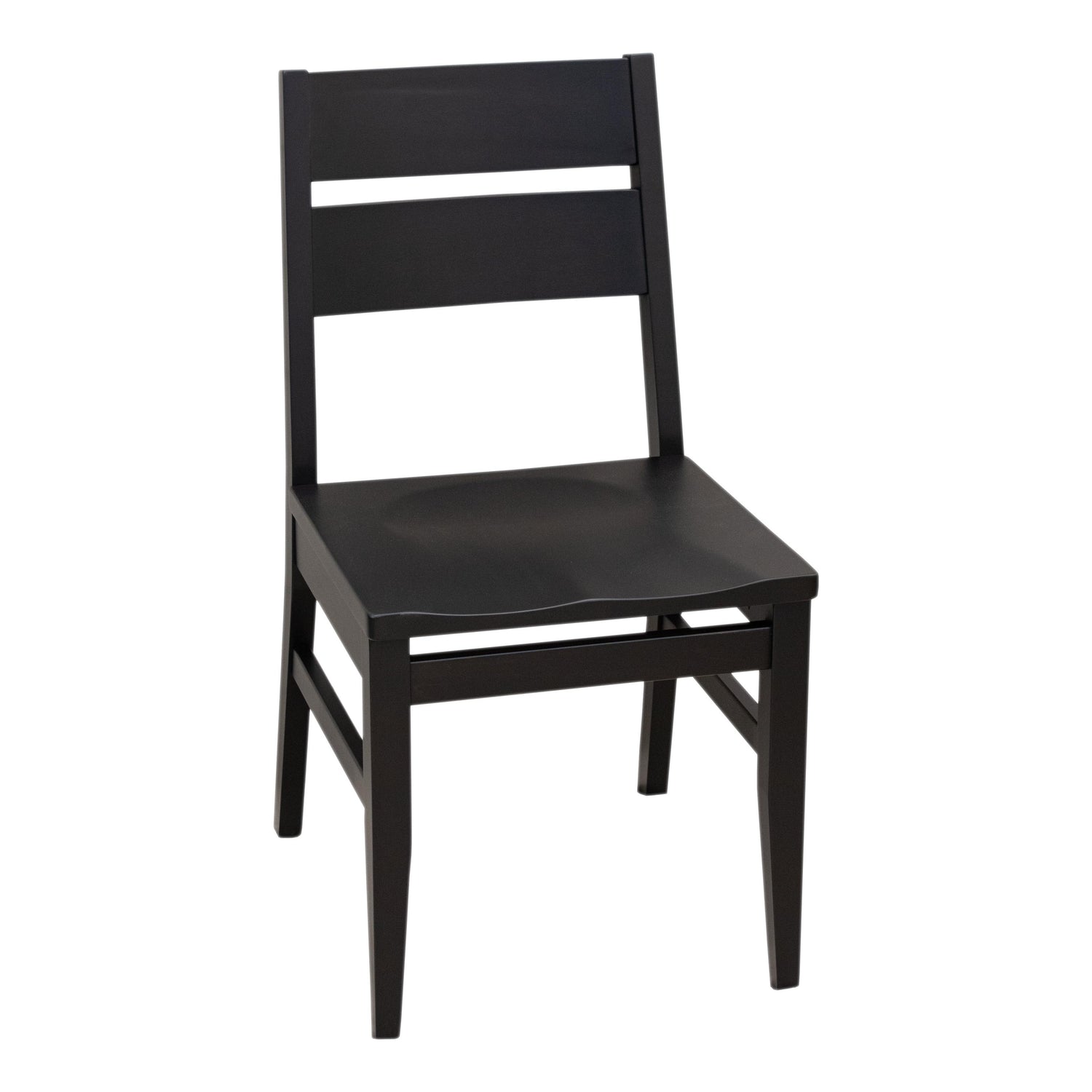 Laker Black Maple Wood Side Dining Chair | EB