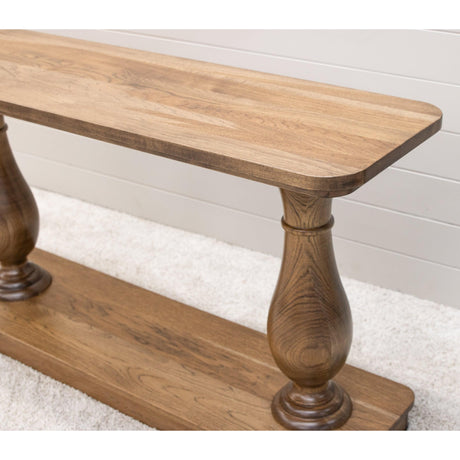 Lexington Baluster Hickory Wood Sofa Table | CO