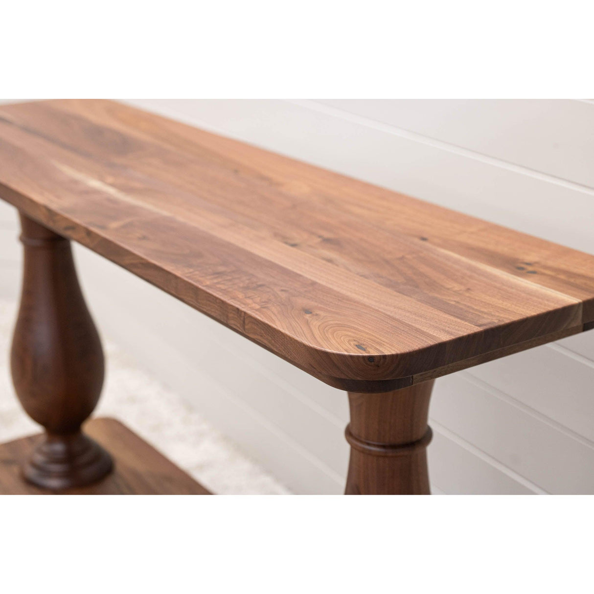 Lexington Baluster Walnut Wood Sofa Table | NAT