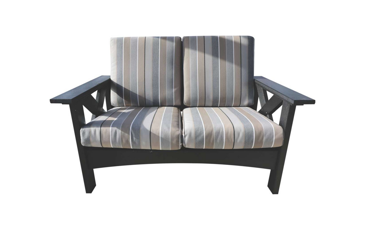 Sawbuck Loveseat