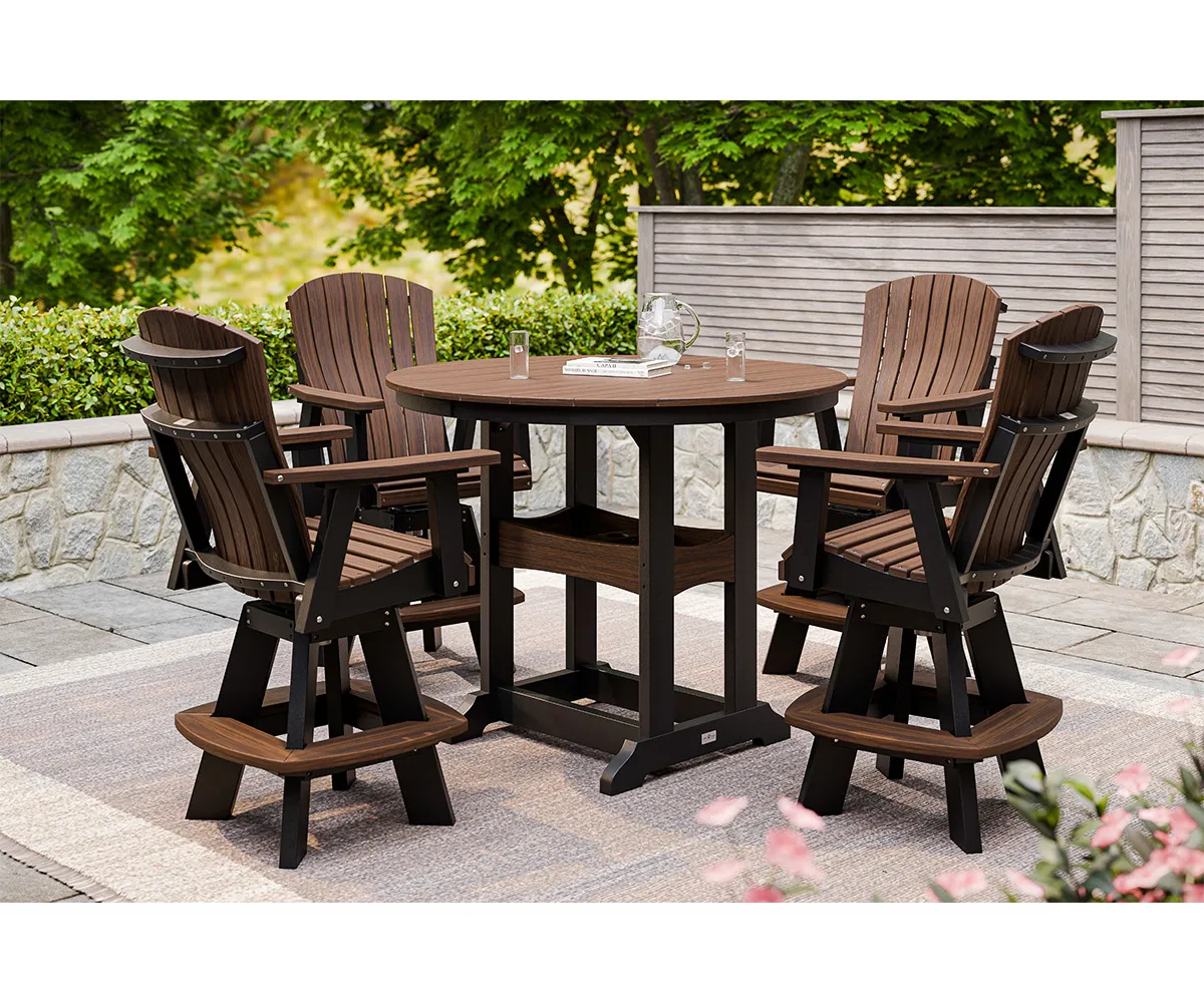 Luxury Round Outdoor Dining Table - SS&B