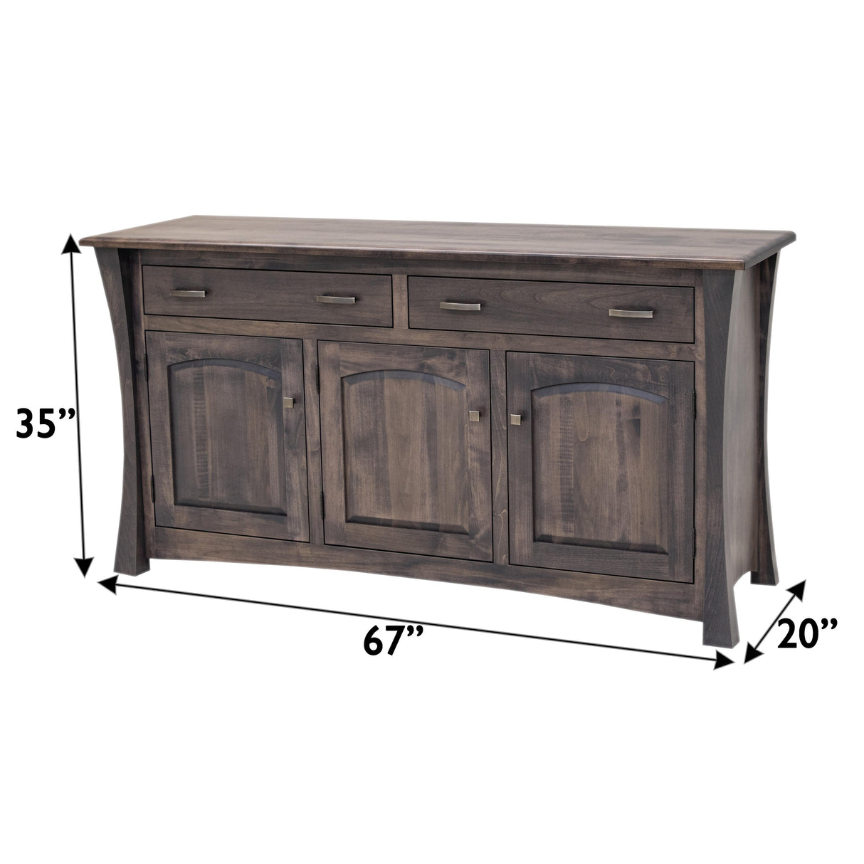 Manhattan Maple Wood Buffet | GS