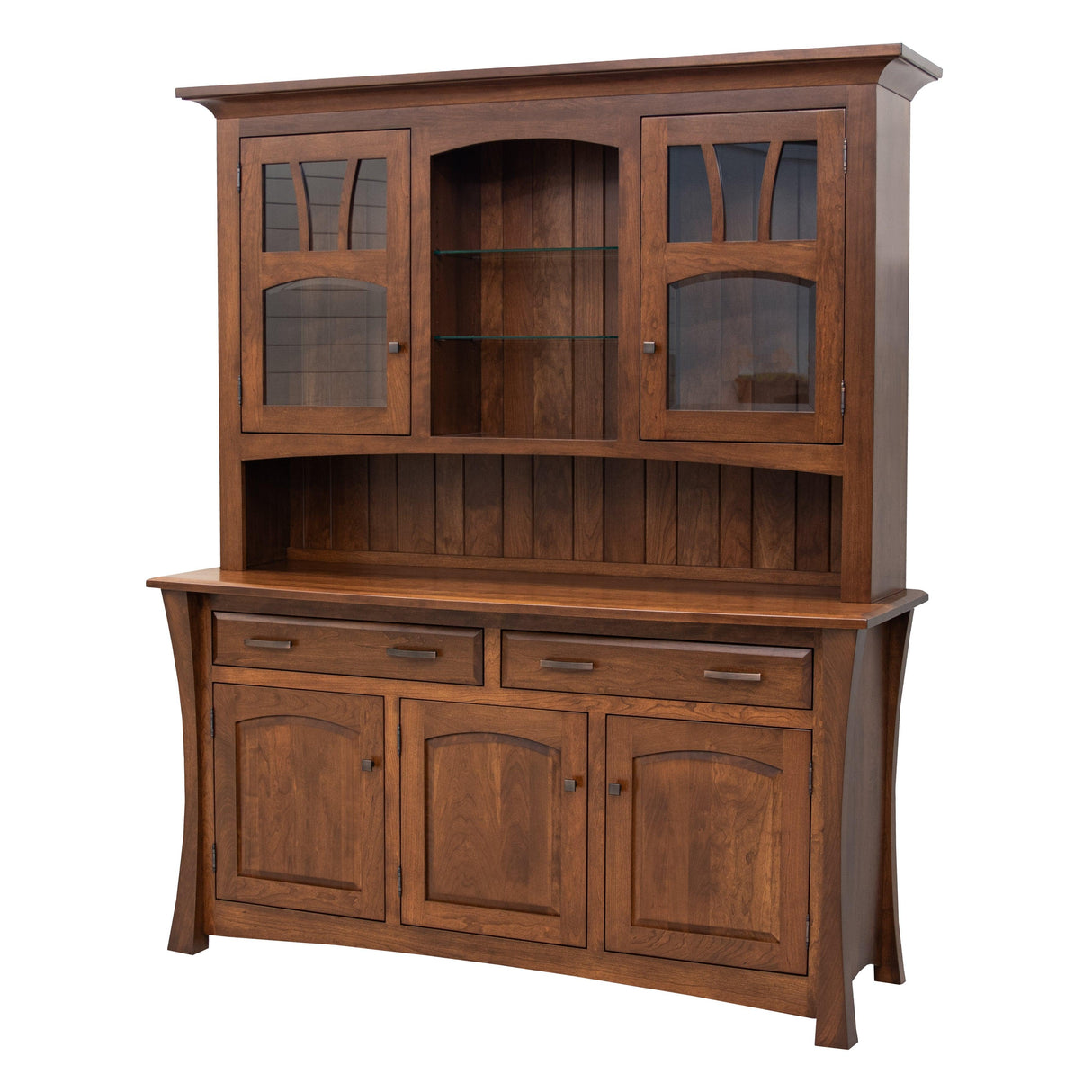 Manhattan Cherry Wood Hutch | ASB