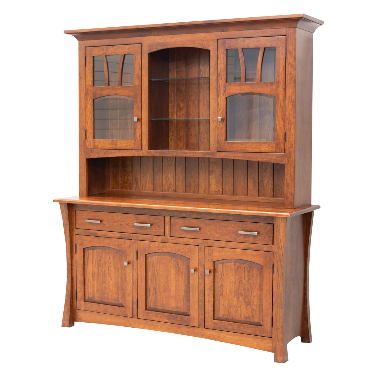 Manhattan Cherry Wood Hutch | MC