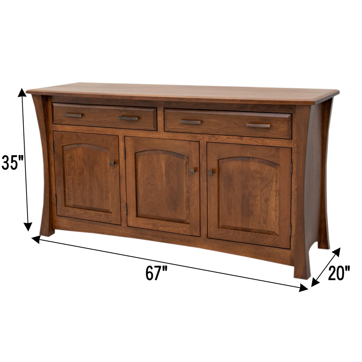 Manhattan Cherry Wood Buffet | ASB