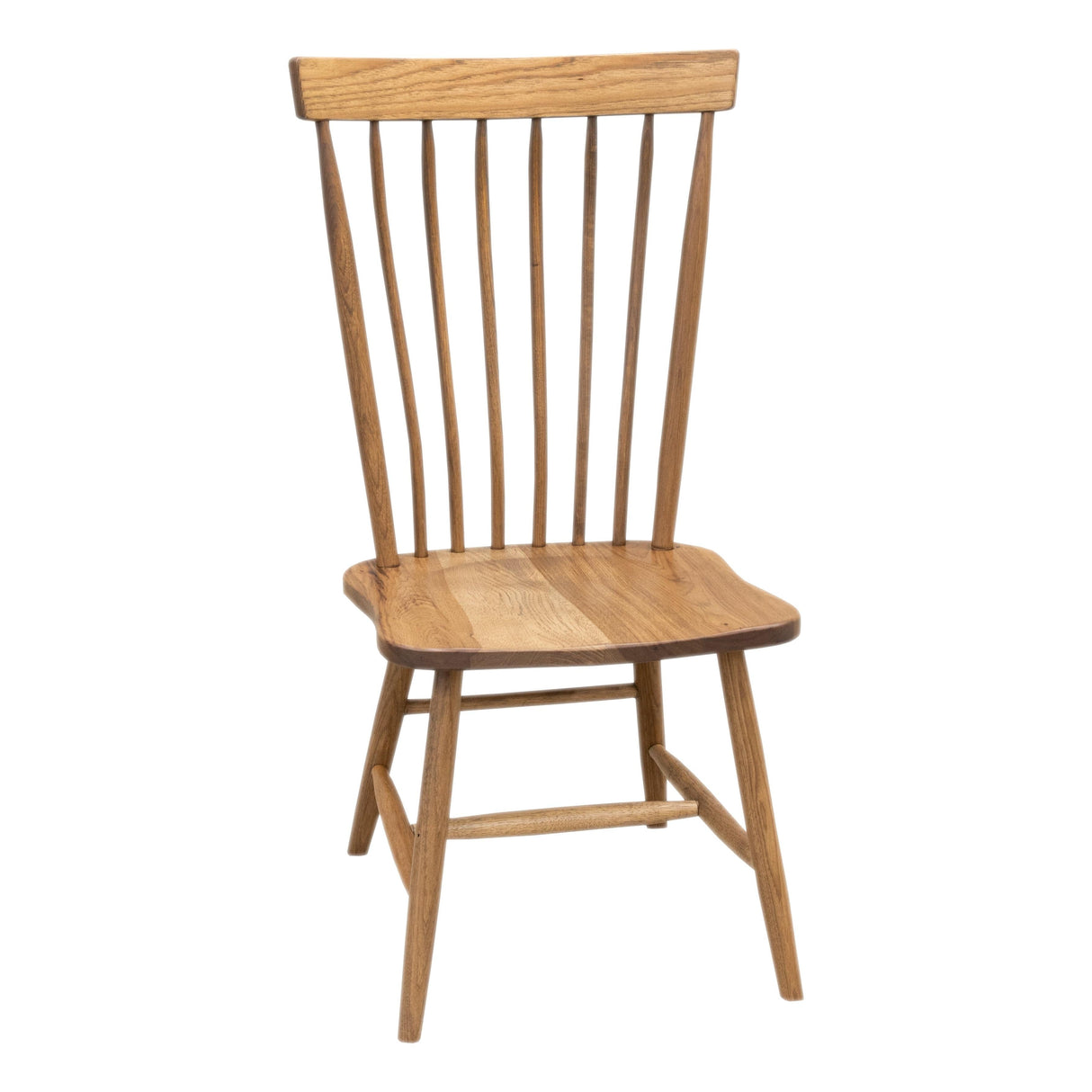 Parson Hickory Wood Extending Turned Leg Dining Set for 6-10