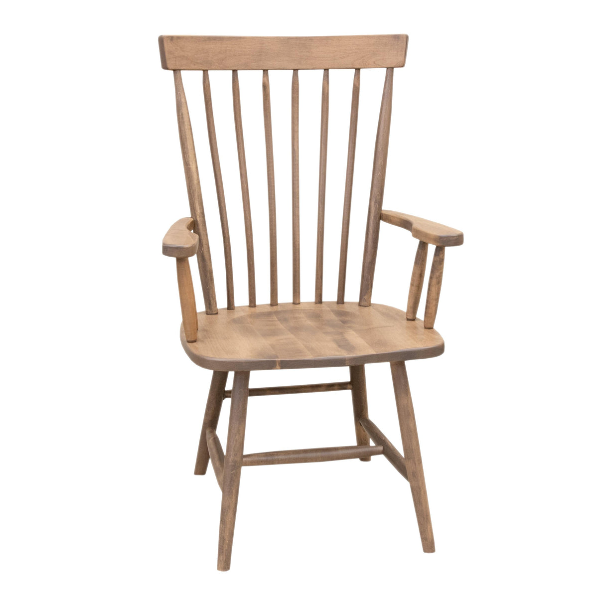 Millcreek Windsor Maple Wood Arm Dining Chair | WB