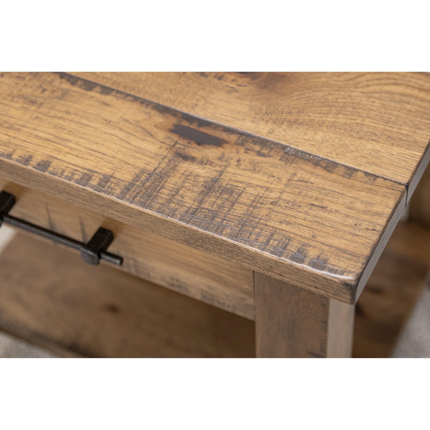 Milltown Large Square Open End Table