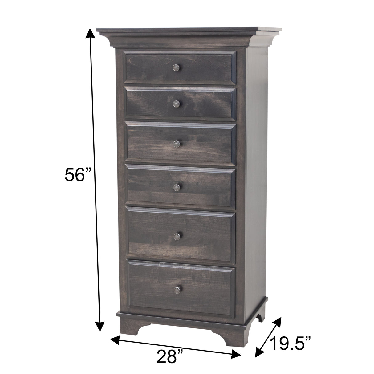 Miranda 6-Drawer Lingerie Dresser