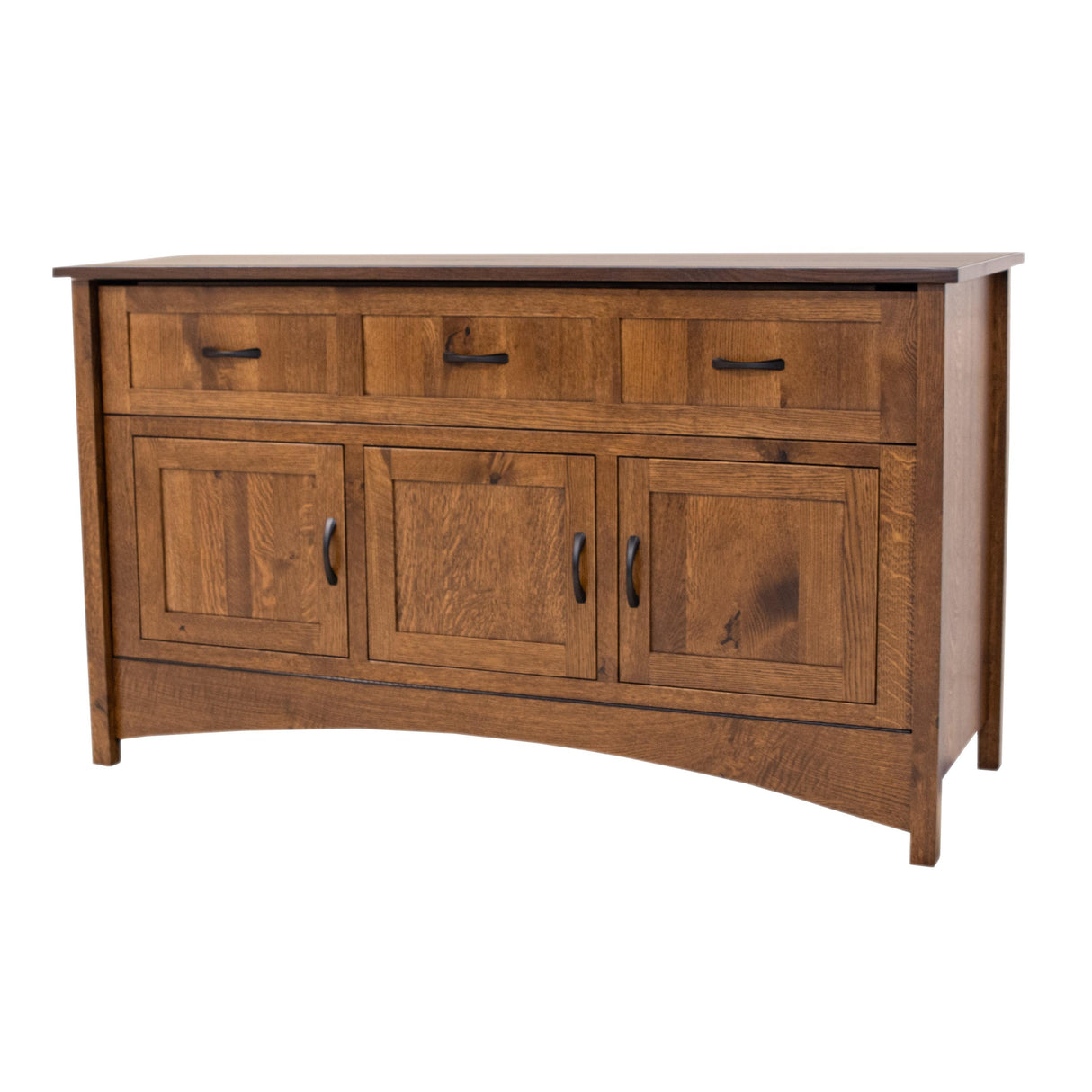 Mission Style Quarter Sawn White Oak Wood Murphy Bed Cabinet | ASB