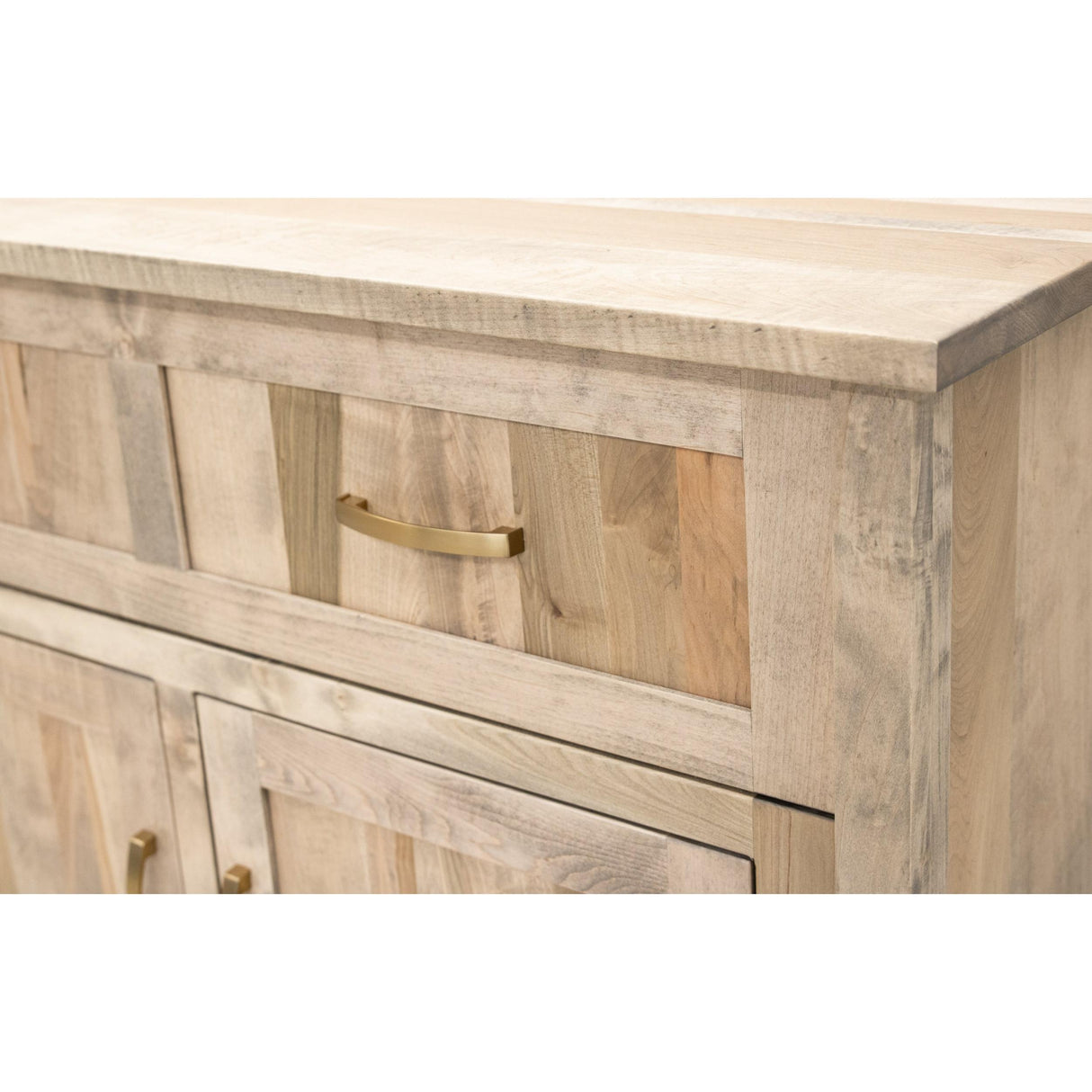 Mission Style Maple Wood Murphy Bed Cabinet | DS