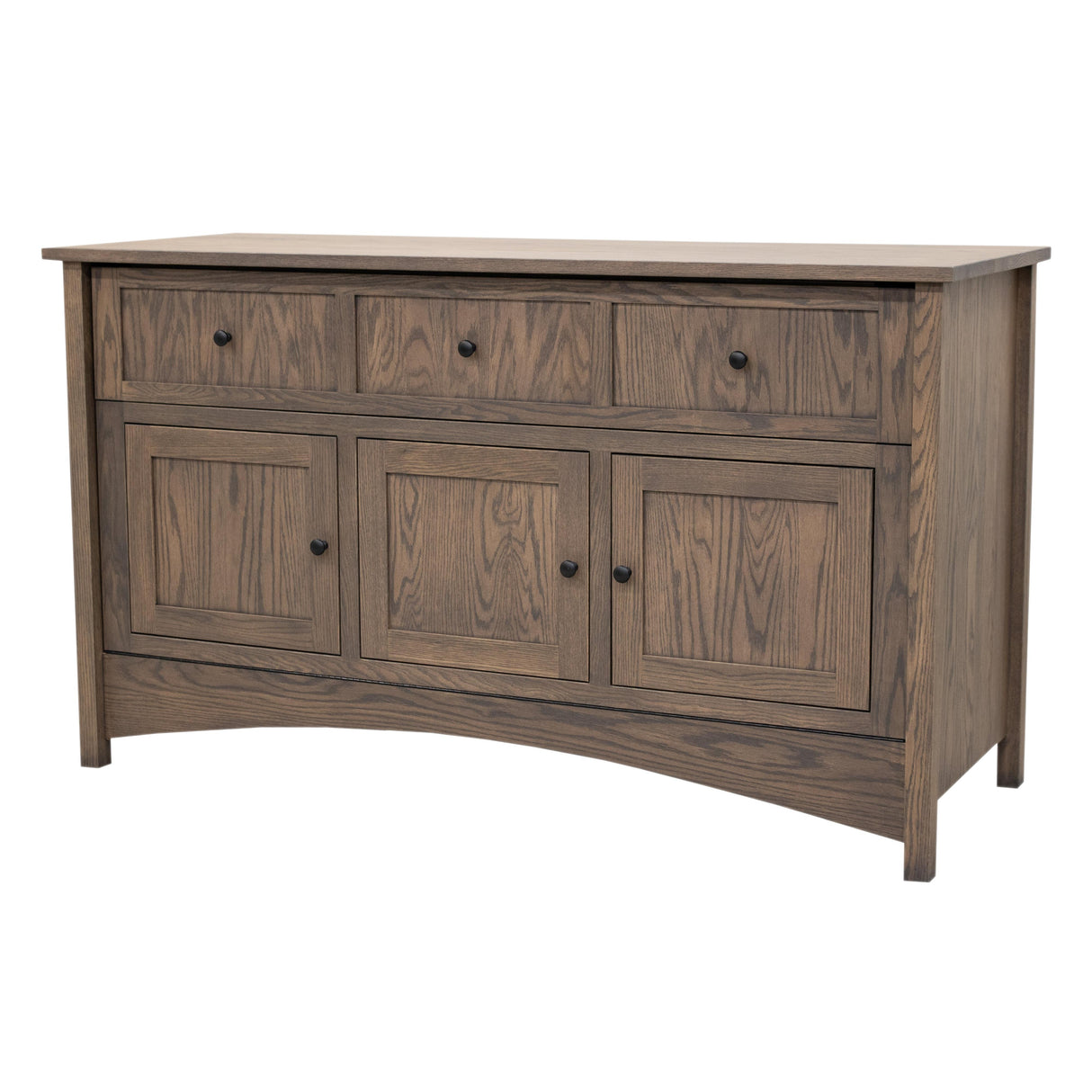 Mission Style Oak Wood Murphy Bed Cabinet | GY