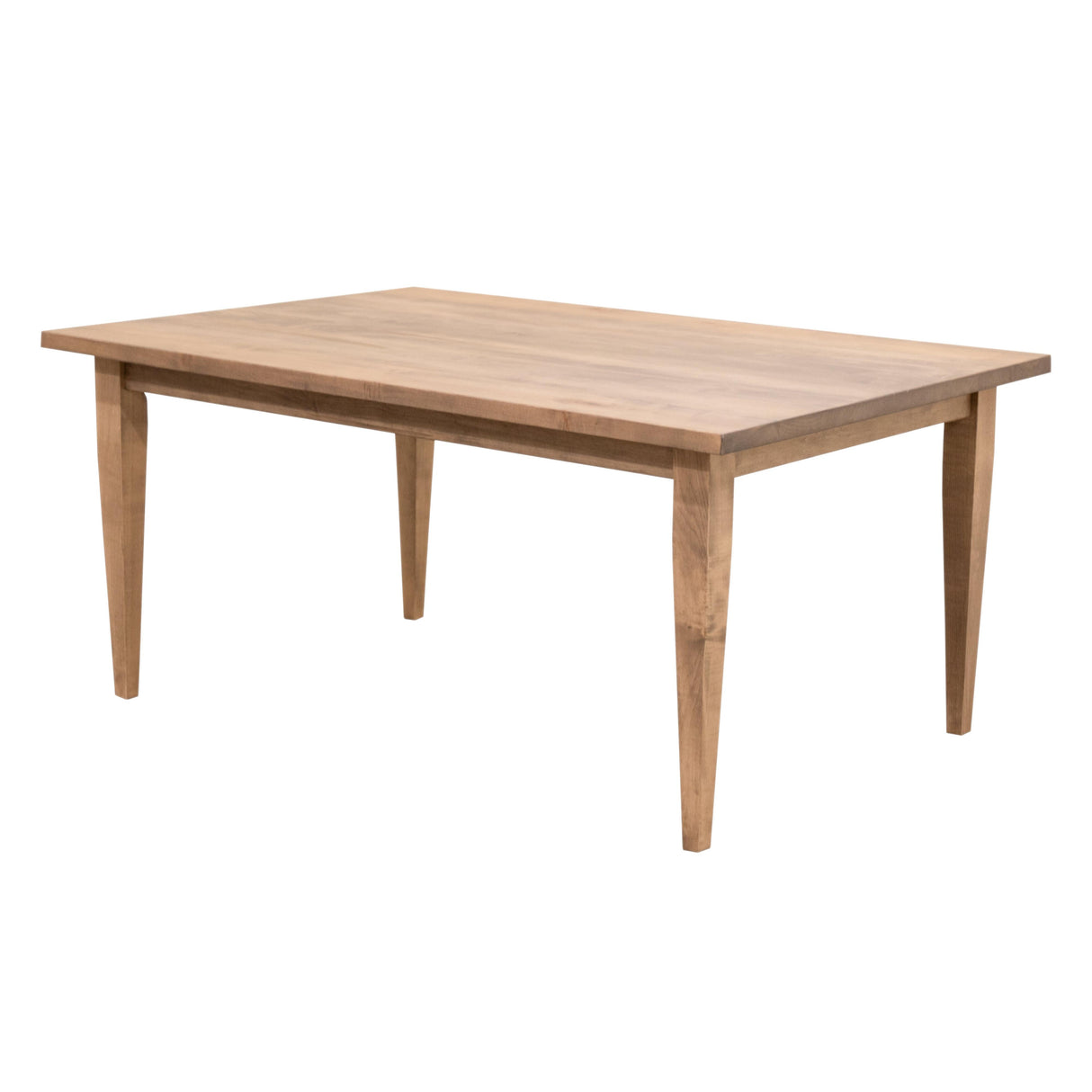 Shaker Mid Century Maple Wood Dining Table | WB