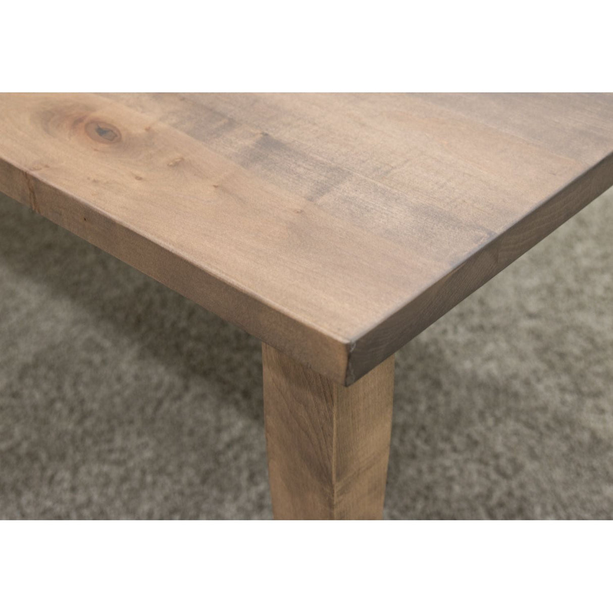Shaker Mid Century Maple Wood Dining Table | WB