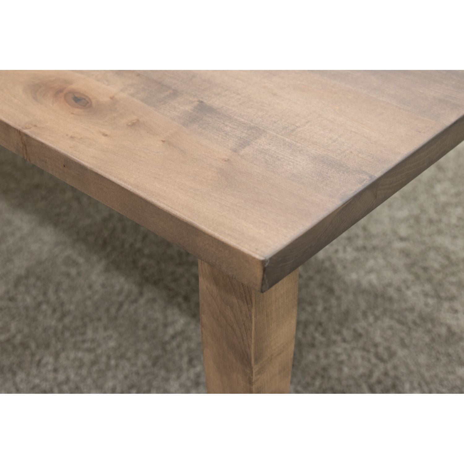 Shaker Mid Century Maple Wood Dining Table | WB