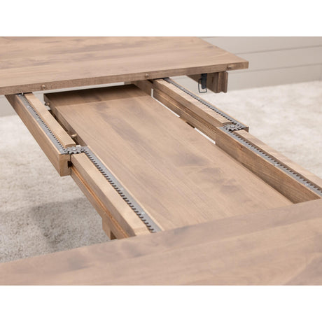 Shaker Mid Century Hickory Wood Dining Table | CO