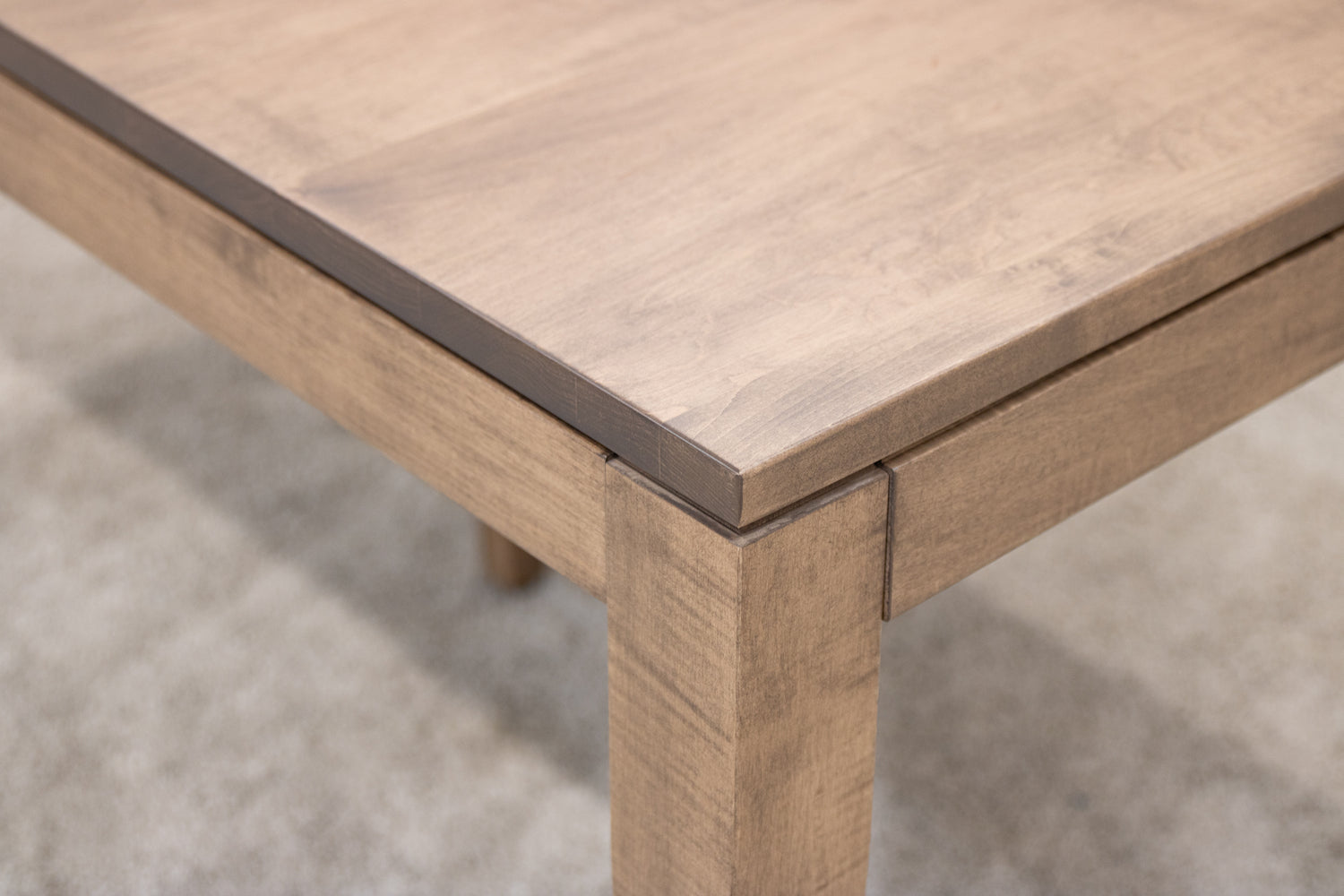 Monroe Mid-Century Maple Wood Dining Table | WB