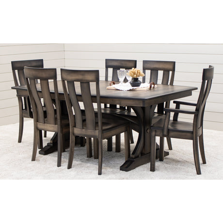 Hampton Maple Wood Arm Dining Chair | SP-Burn