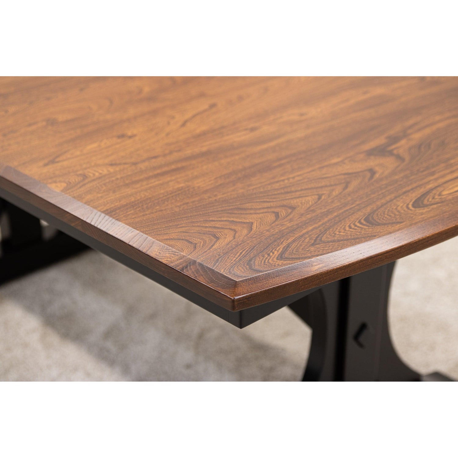 Napoleon Black & Wood Extending Dining Table | M-EB&E-MC