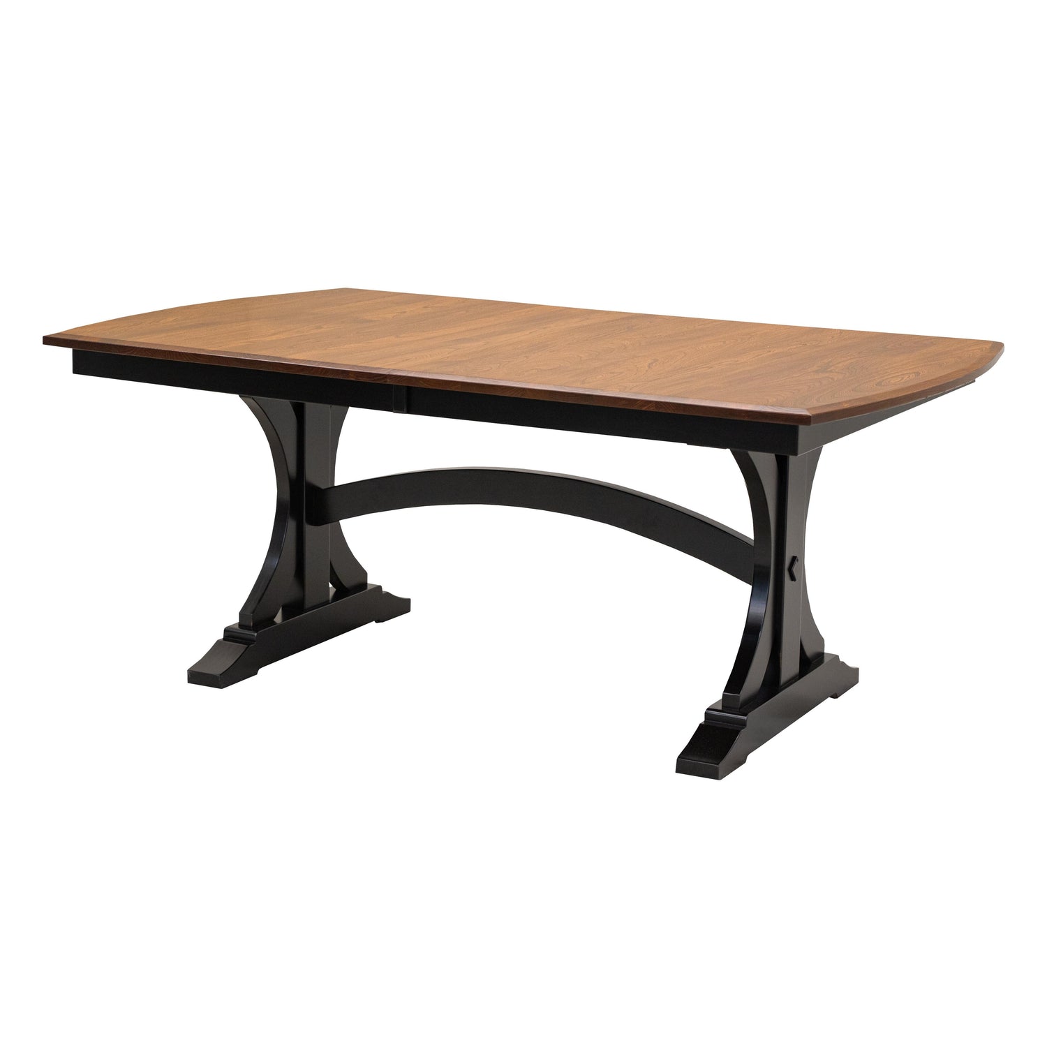 Napoleon Black & Wood Extending Dining Table | M-EB&E-MC