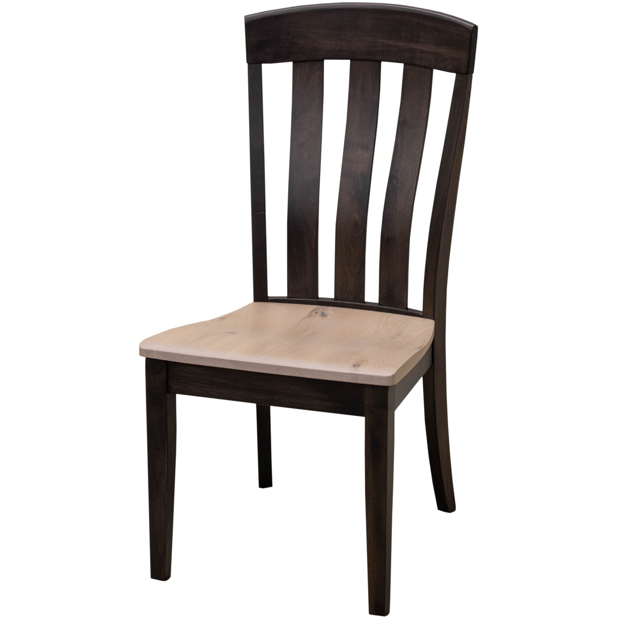 Oregon Black & Wood Side Dining Chair | M-DK&RWO-SW