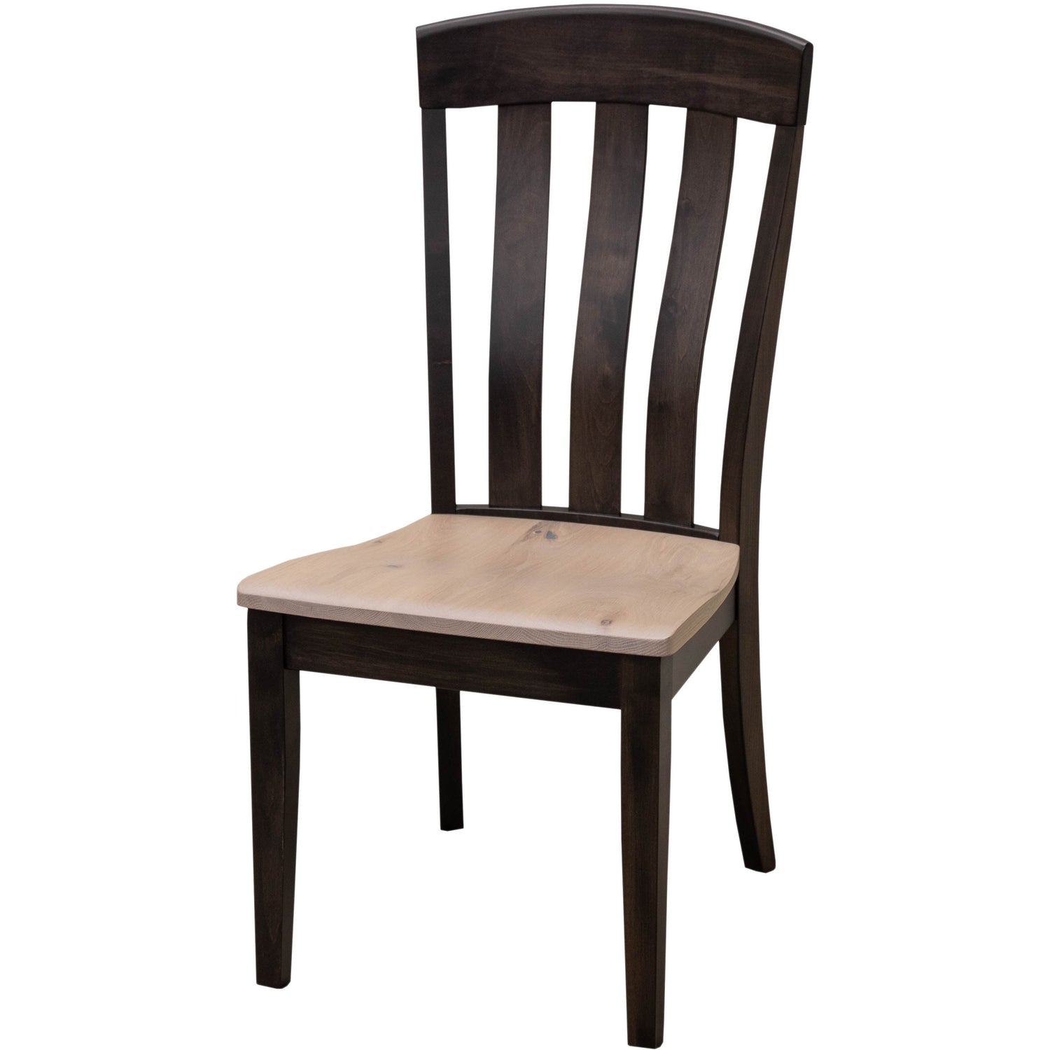 Oregon Black & Wood Side Dining Chair | M-DK&RWO-SW