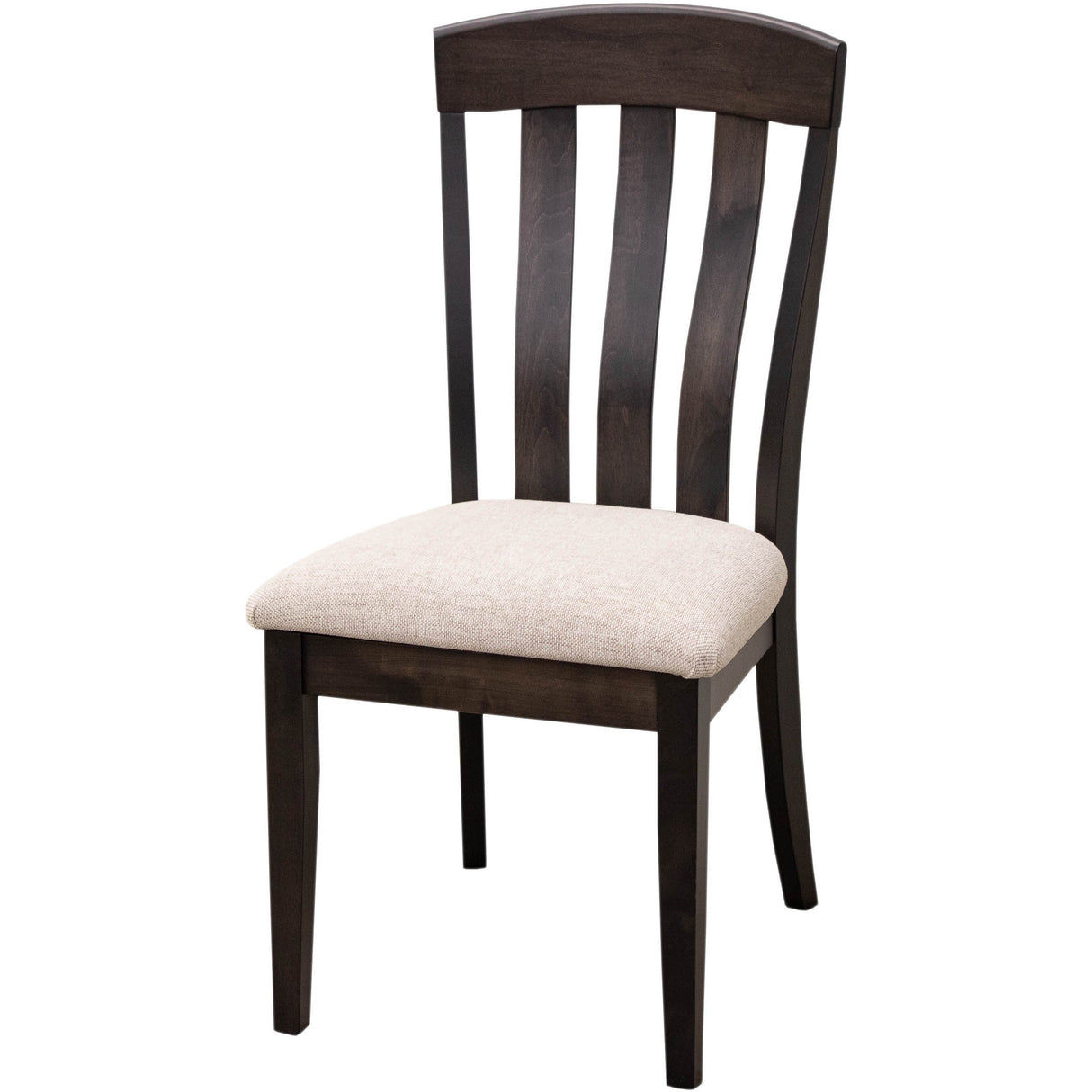 Oregon Maple Wood Side Dining Chair with Fabric Seat | DK