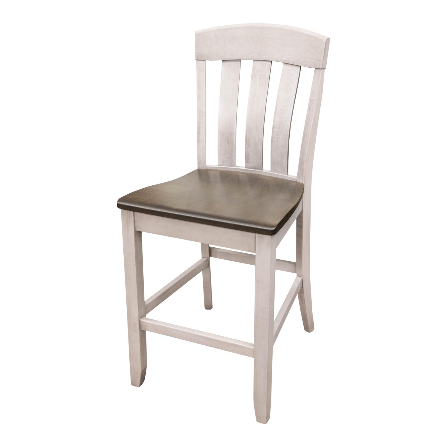 Oregon White & Wood 24" Stationary Bar Stool | M-AV&GS