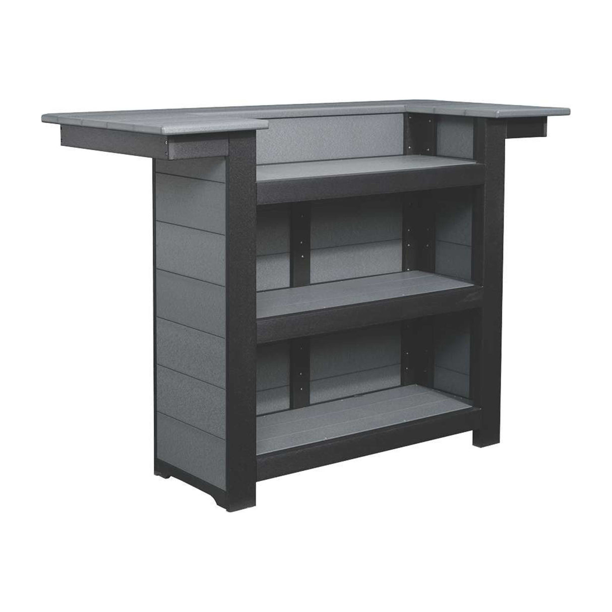 Deluxe Outdoor Amish Poly Bar Cabinet - P