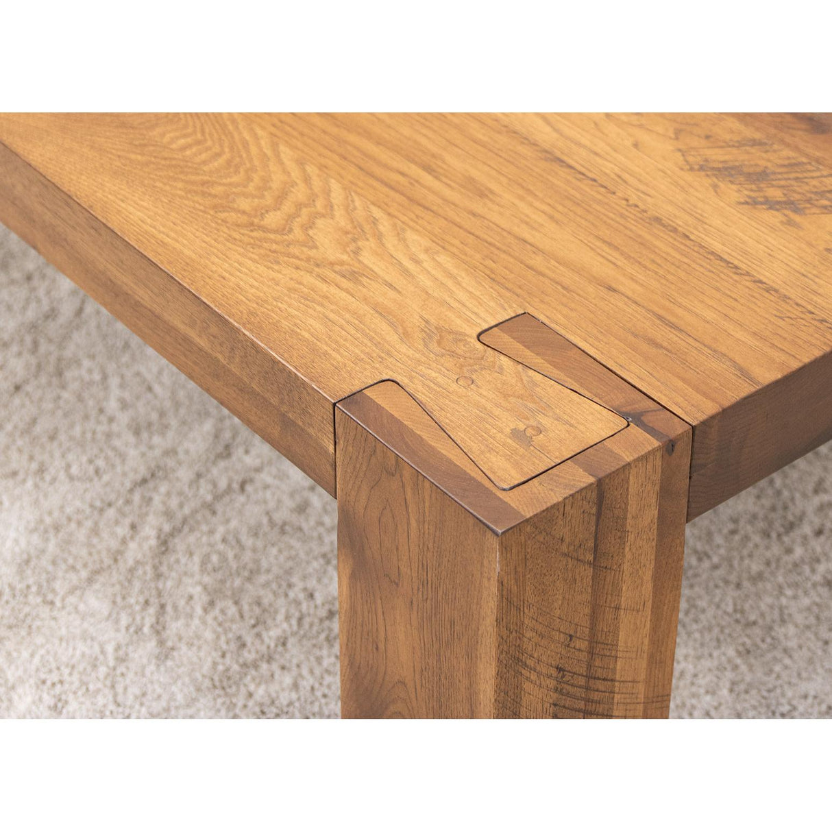 Oxford Hickory Wood Sofa Table | HC