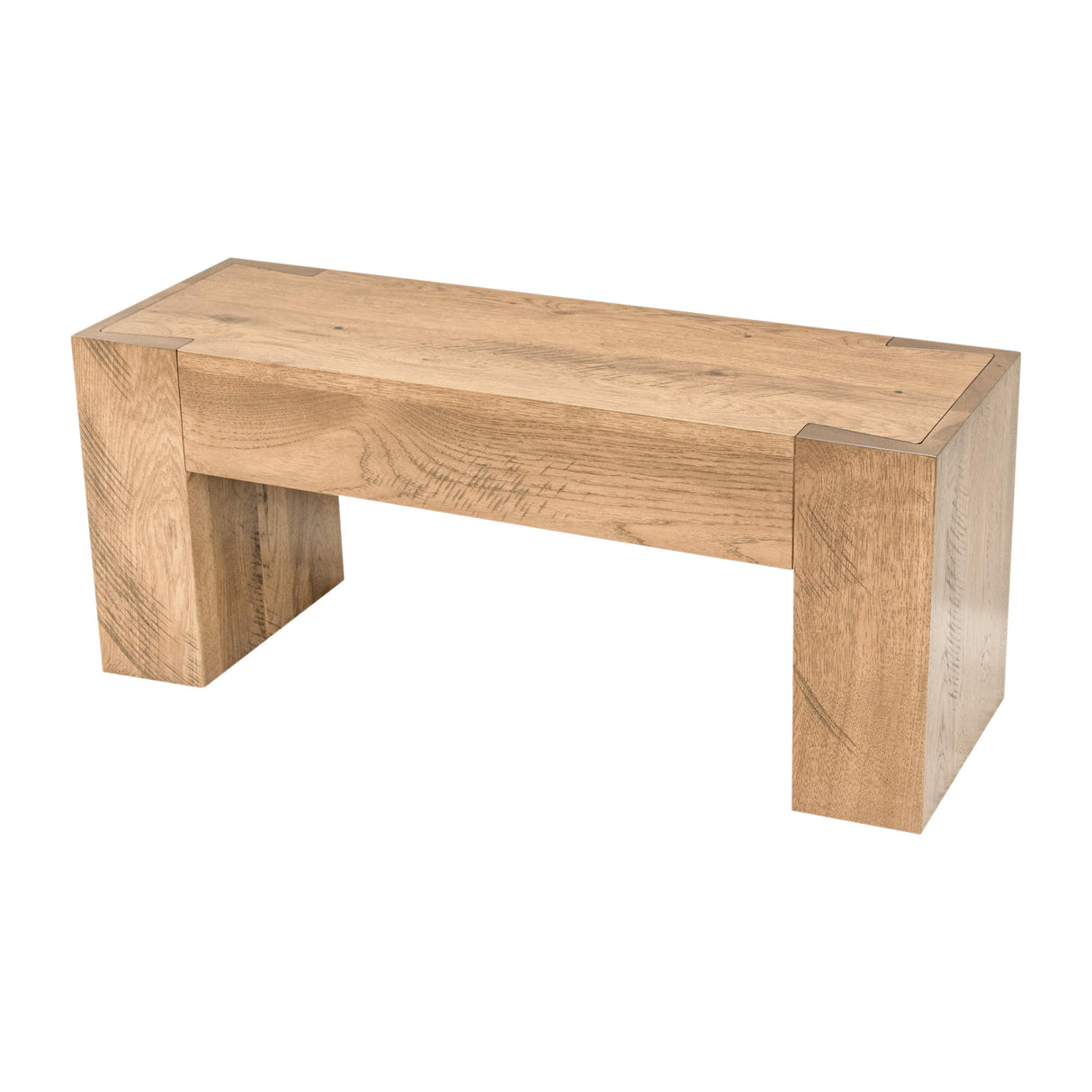 Oxford Hickory Wood Bench | WB