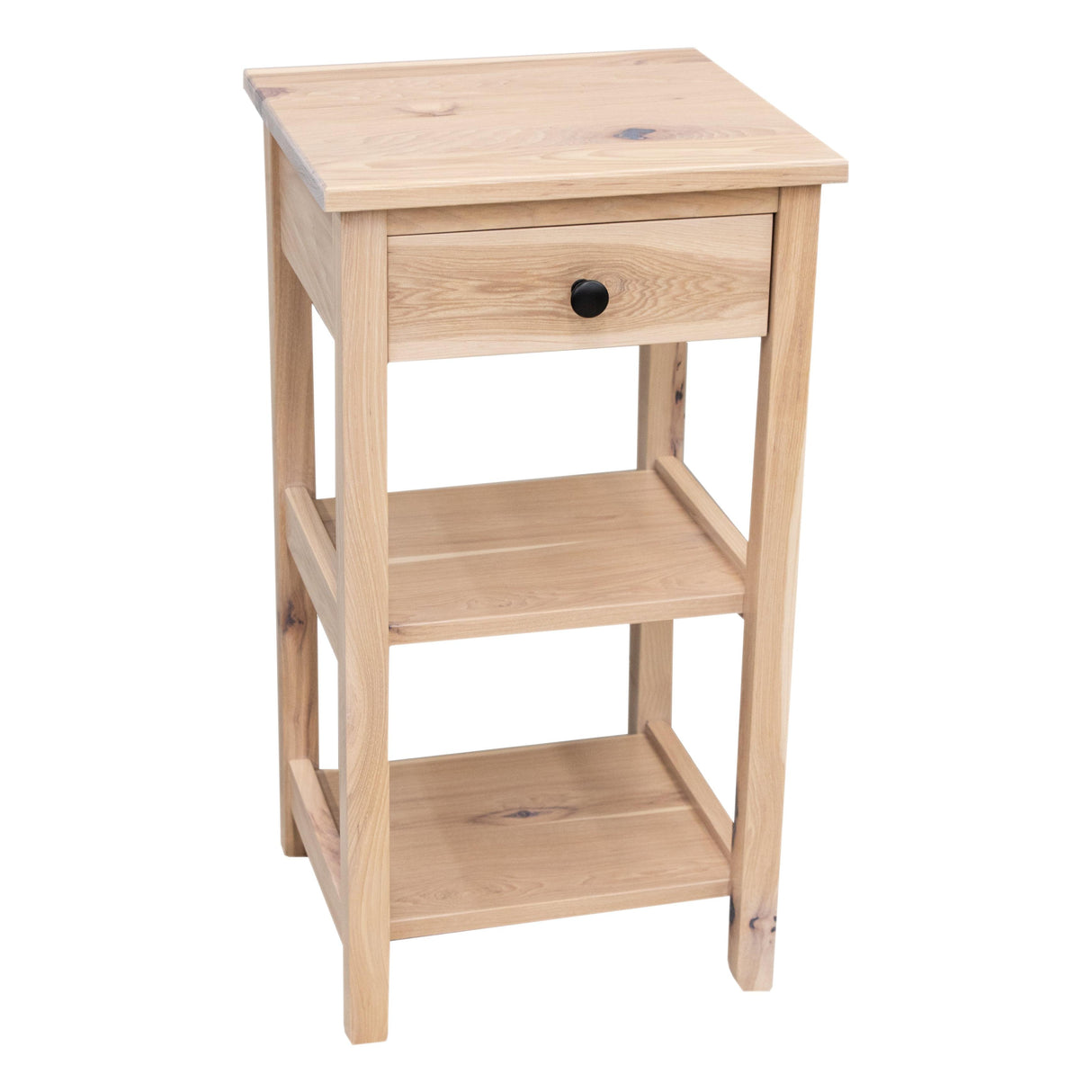 Park View Hickory Wood Square Phone Stand | SW