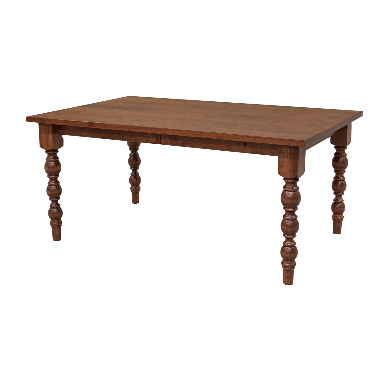 Parson Turned Leg Cherry Wood Extending Dining Table | ASB
