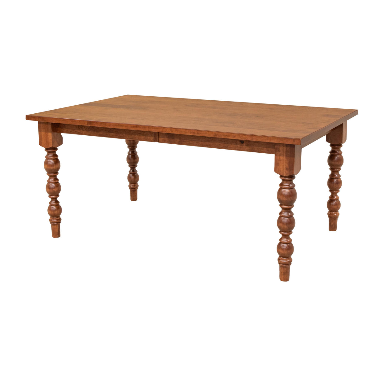 Parson Turned Leg Cherry Wood Extending Dining Table | MC
