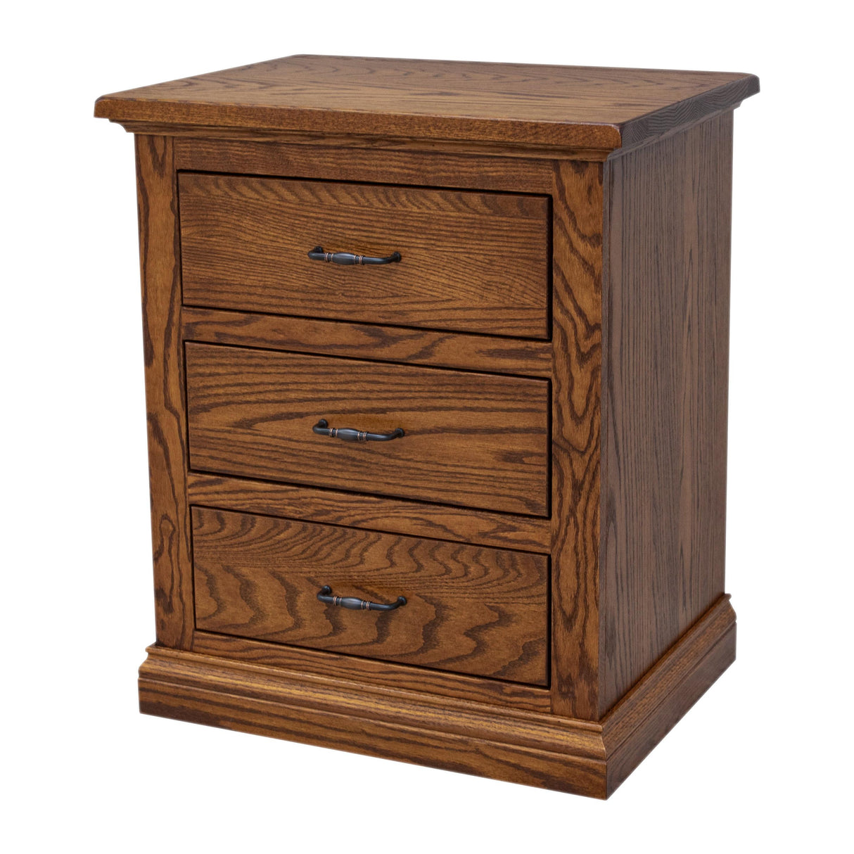 Portland 3-Drawer Nightstand
